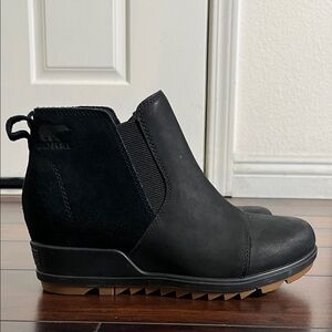 Sorel Black Ankle Boots